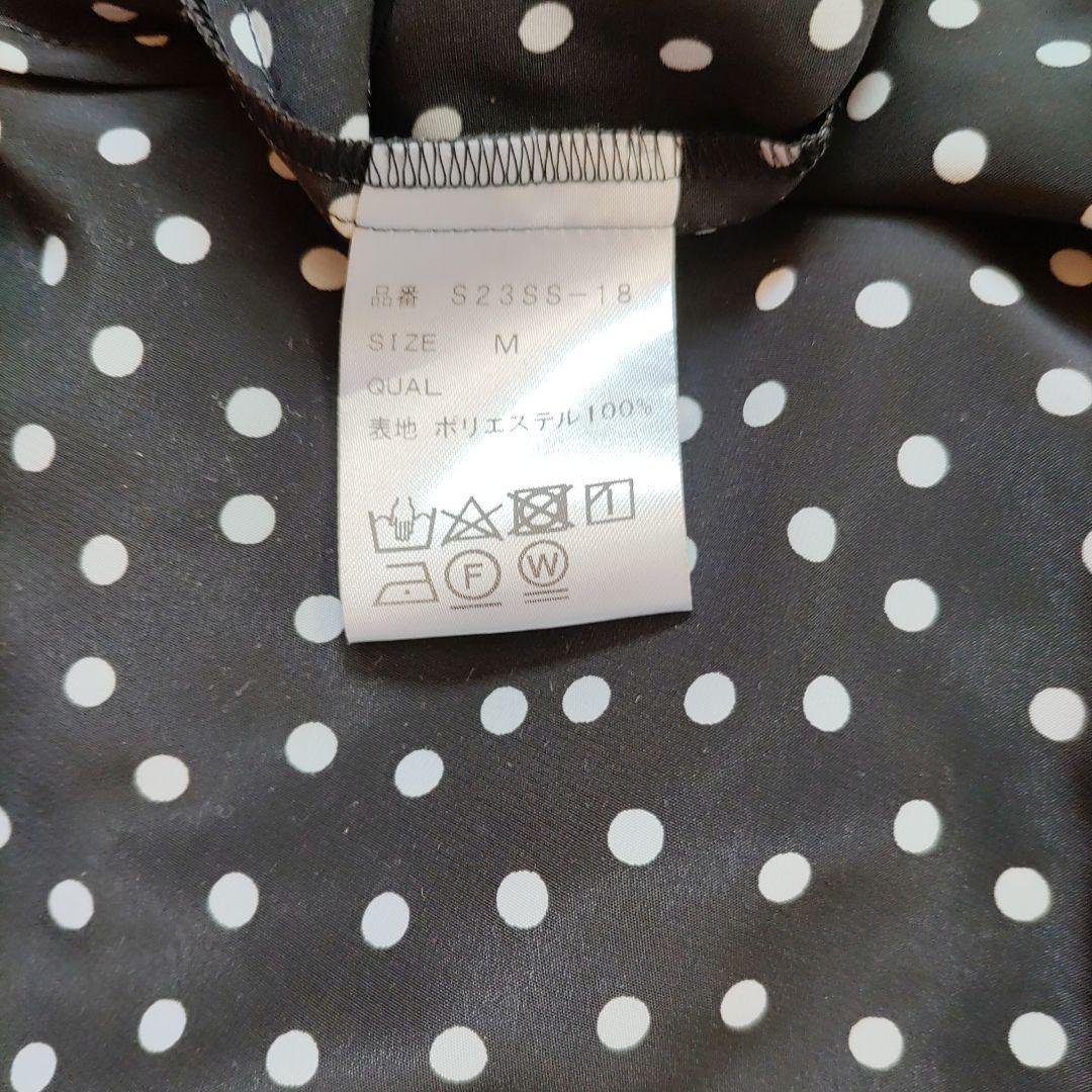 美品！SINME シンメ ドットボウタイブラウス - メルカリ