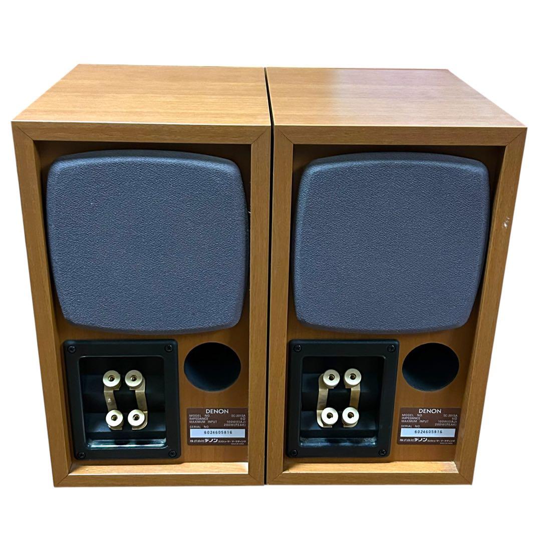 DENON デノン SC-201SA シリアル同番 音出しok スピーカー - メルカリ