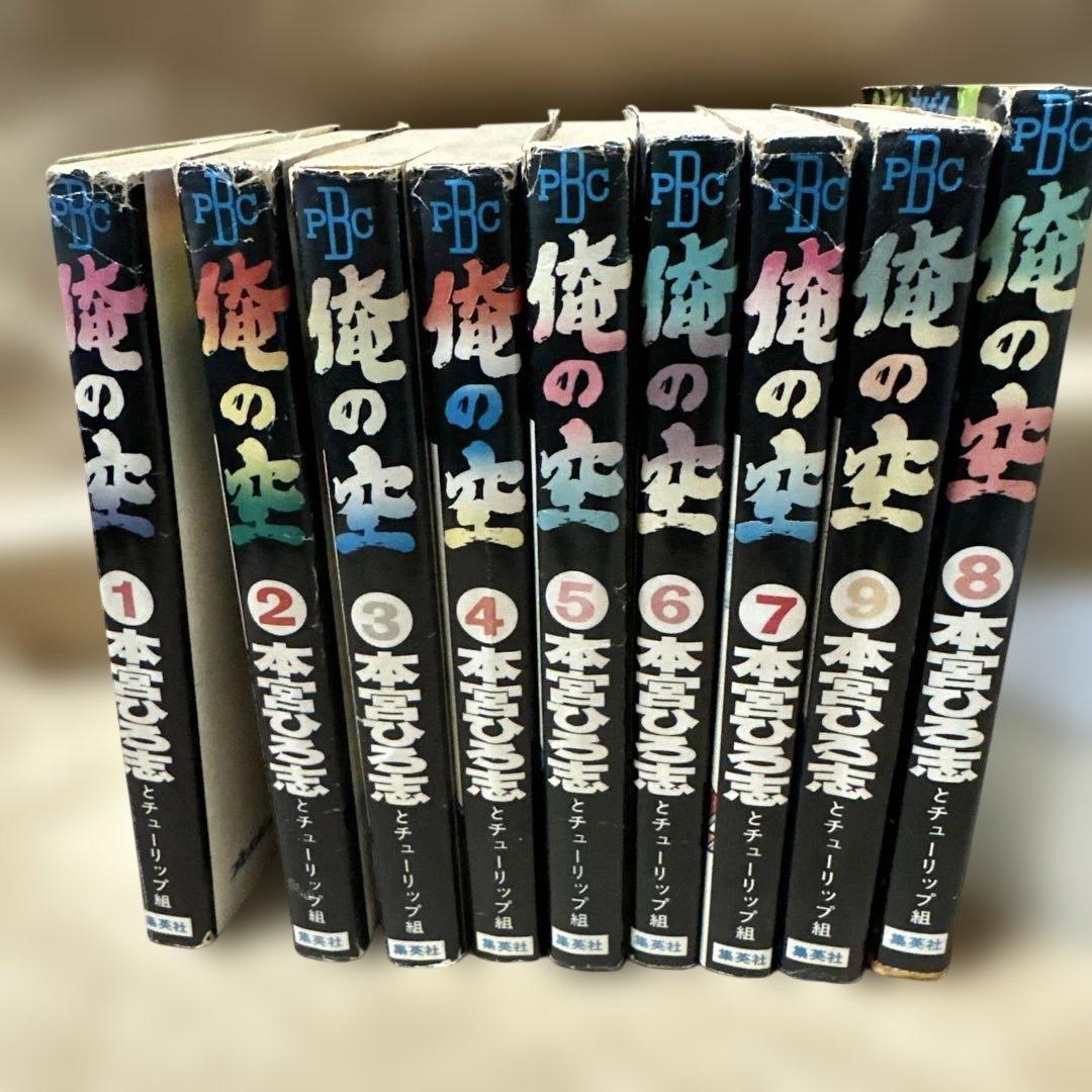 俺の空 全9巻セット 本宮ひろ志 - メルカリ
