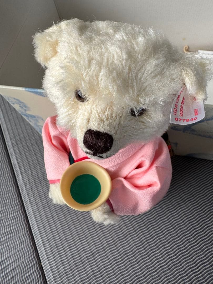 シュタイフベア 日本限定 茶道 遠州流コラボシリアルナンバーつき