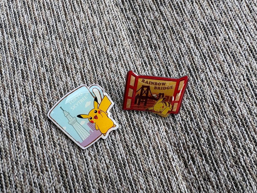 ピカチュウ ポケモン スカイツリー限定 ピンバッジセット♡【美品
