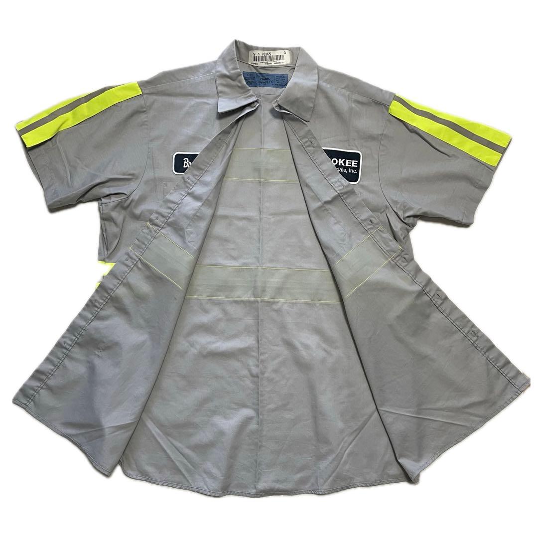 CINTAS シンタス リフレクター ワークシャツ 企業 古着 80s 90s - メルカリ