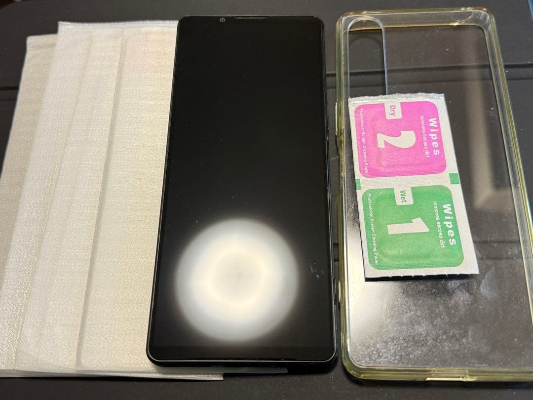SONY Xperia 1V 512GB 本体 ガラスフィルムx5 ケース付き - メルカリ
