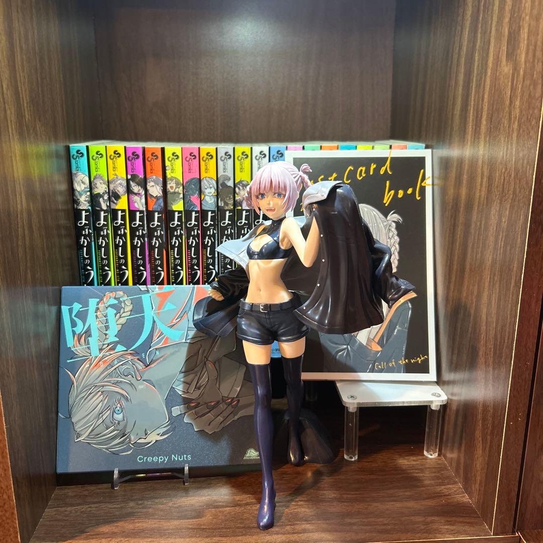 よふかしのうた全巻＋フィギュア＋堕天限定パッケージデザインCD＋ポスカブック TVアニメ『よふかしのうた』1/7スケールフィギュア「七草ナズナ