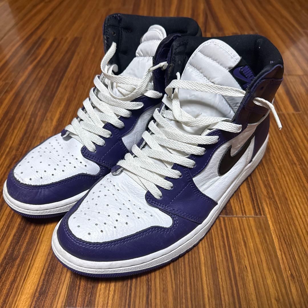 シューズ(男性用) NIKE AIR Jordan1 retro High court purple Air Jordan 1 Retro High 'Court Purple' – Kick Theory