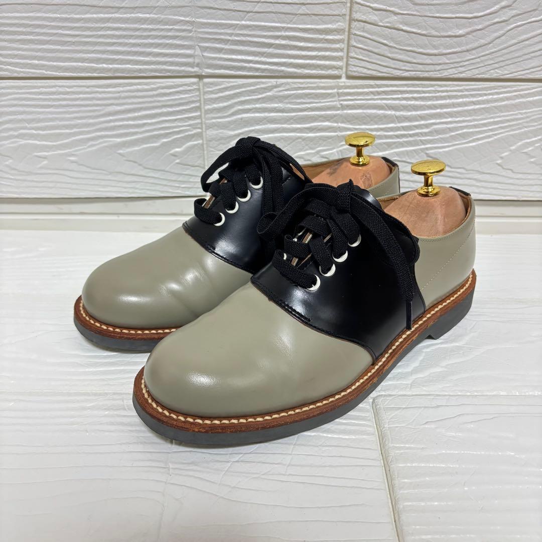 極美品】REGAL サドルシューズ 2452 グレー 24cm プレーントゥ - メルカリ