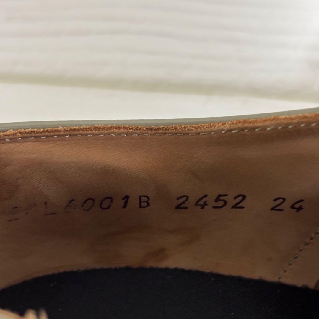 極美品】REGAL サドルシューズ 2452 グレー 24cm プレーントゥ - メルカリ