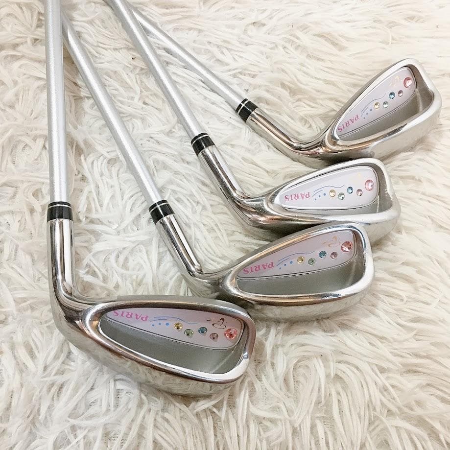 PARIS ゴルフセットレディース パリス キャディーバッグ ホワイト