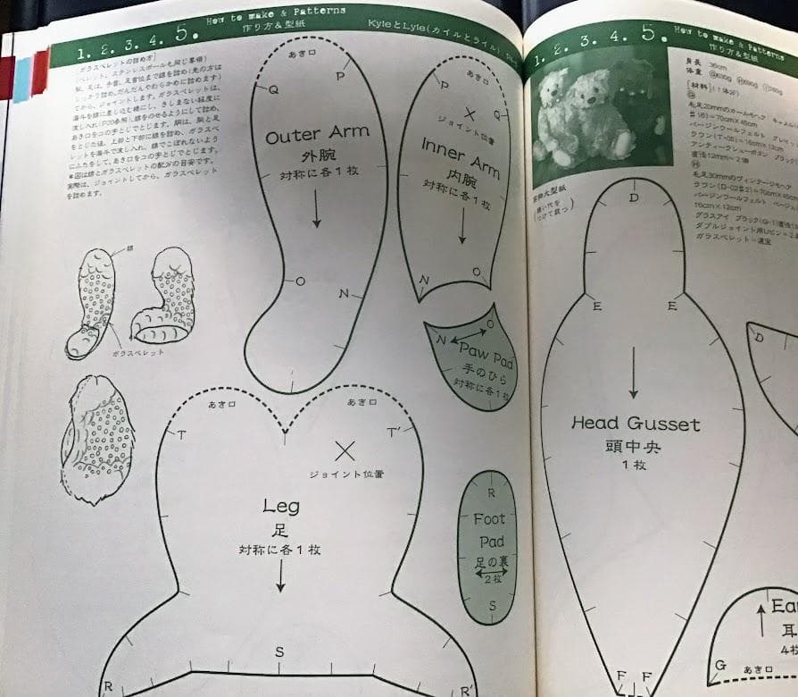 利倉佳子のTEDDYBEARLESSON 失敗しないテディベア作り 入門編 - メルカリ