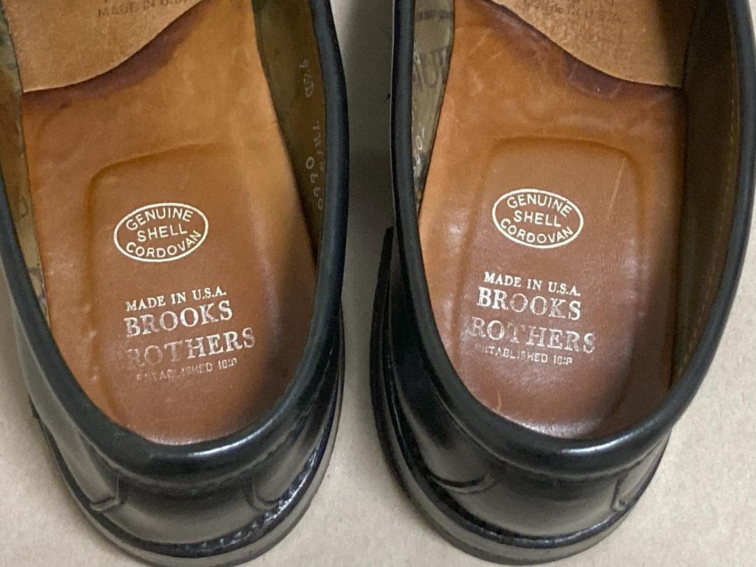 Brooks Brothers Alden アンラインド コードバン 9.5D