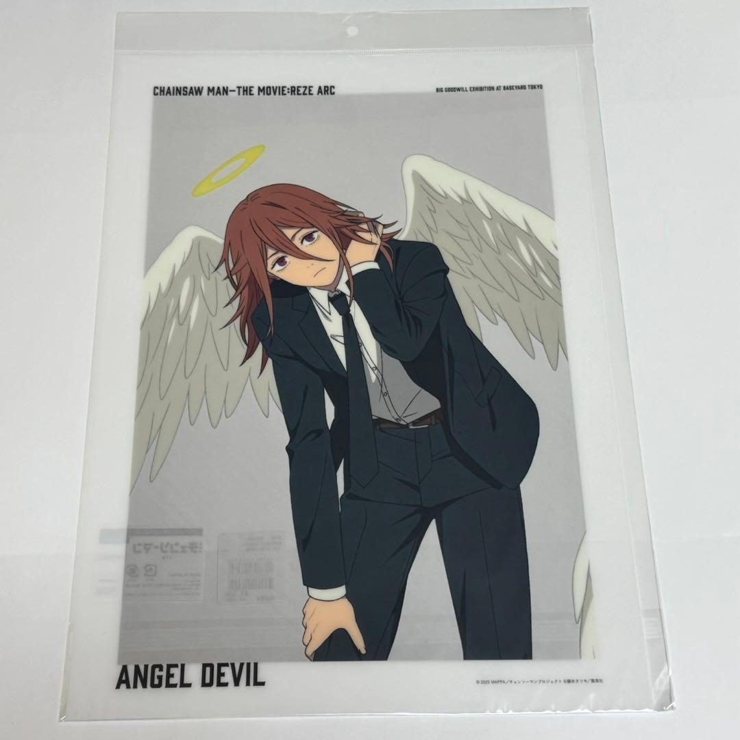 チェンソーマン ベースヤードトーキョー 大交流展 クリアポスター 天使