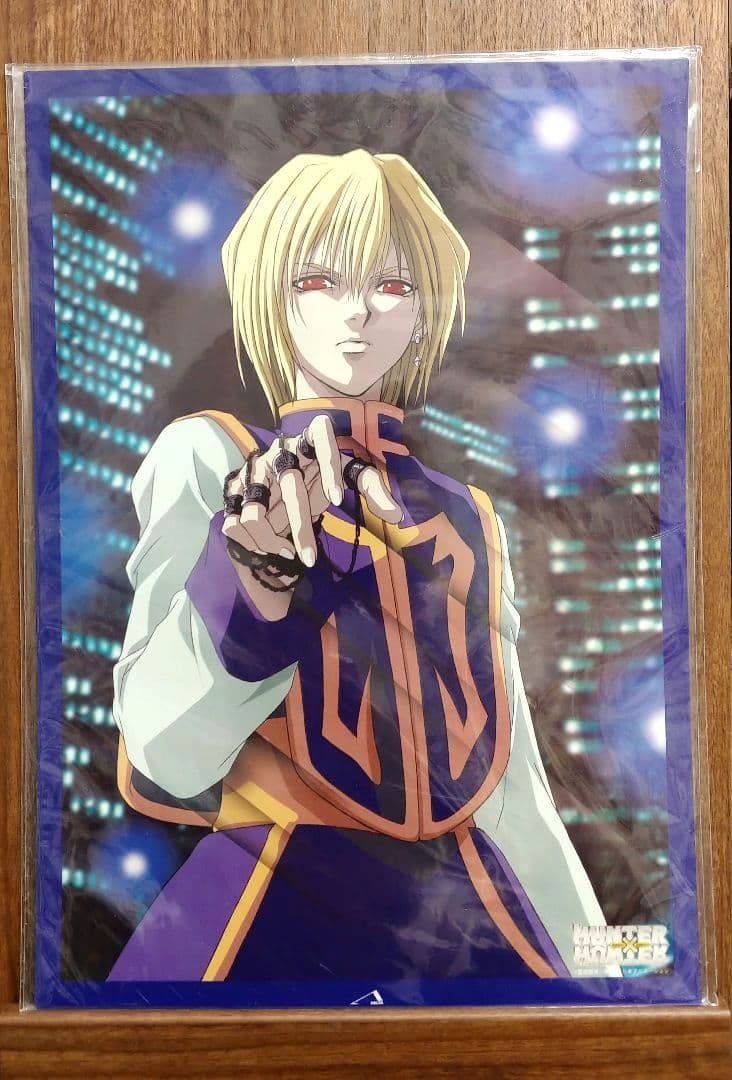 HUNTER×HUNTER クリスタルシート クラピカ 旧 アニメ - メルカリ