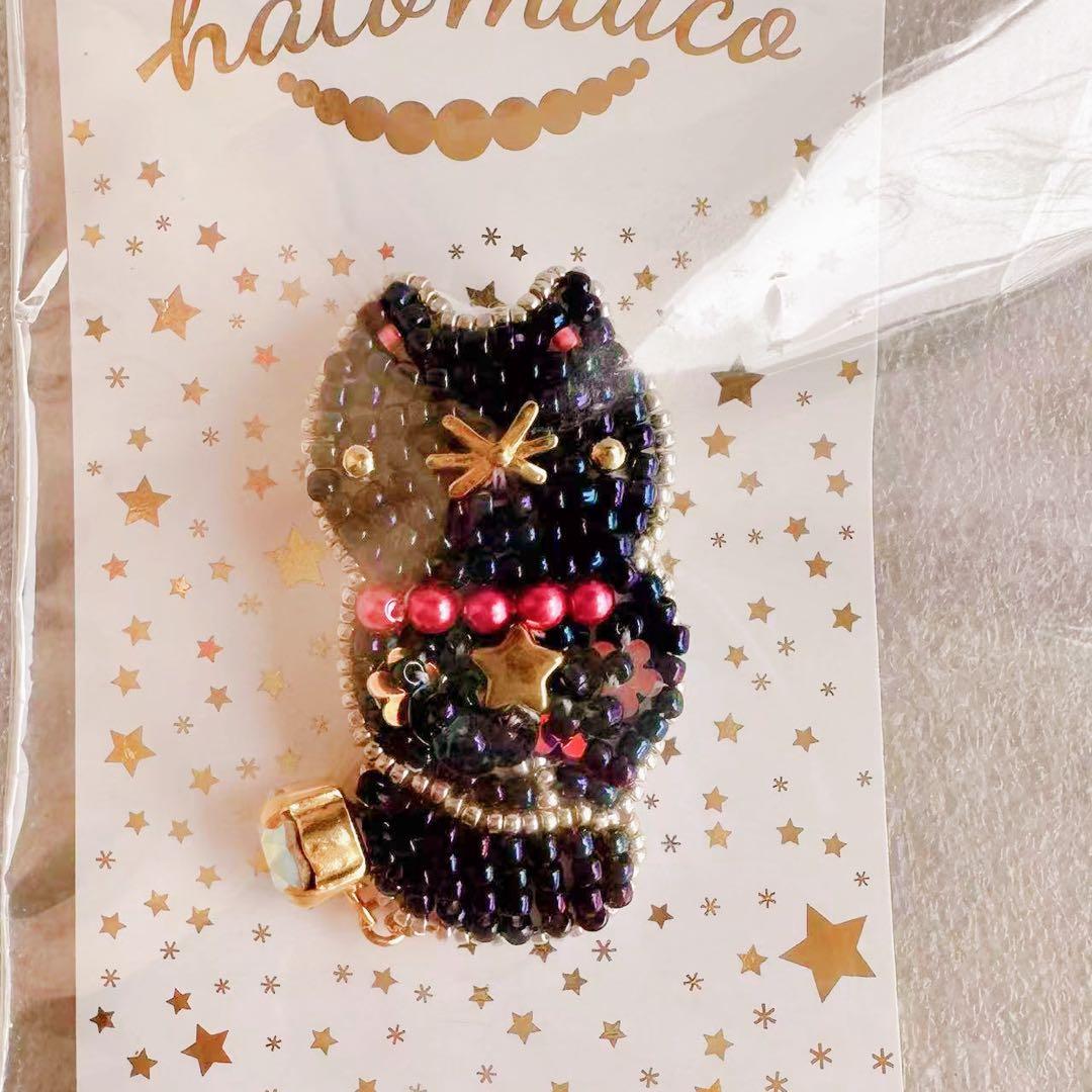 hatomiuco 刺繍 作家 テディベア ハンドメンド ぬいぐるみ ブローチ