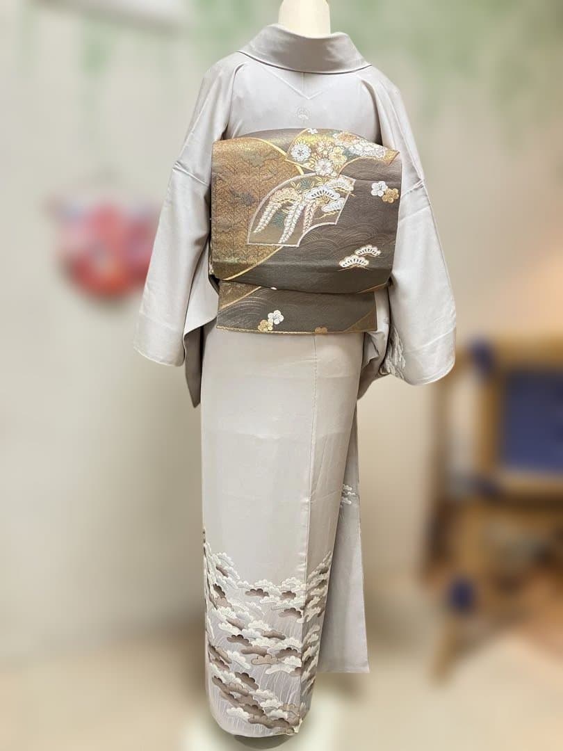 ❣️一つ紋付き❣️訪問着４点フルセット❣️