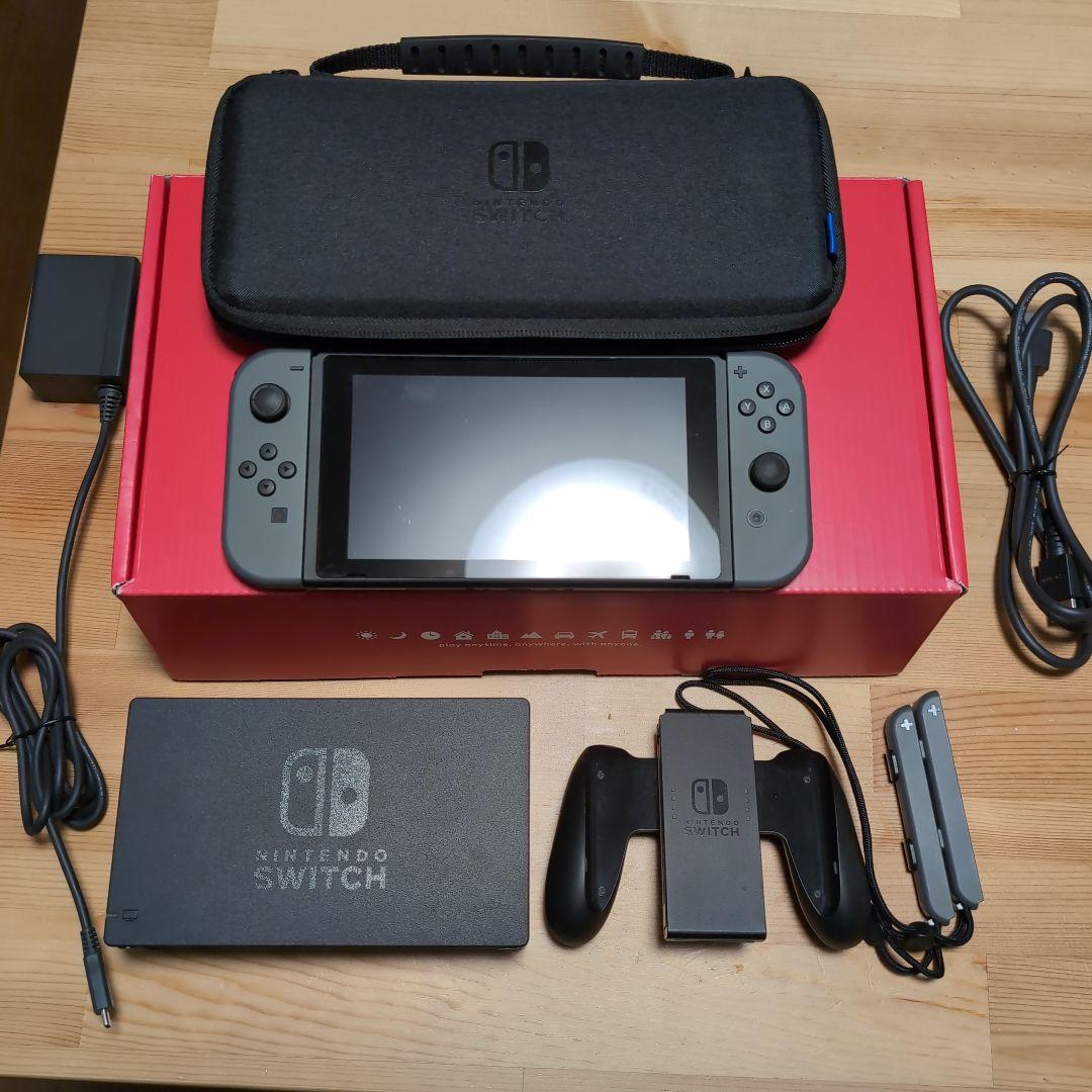 Nintendo　Switch　本体　ケース付き　任天堂　グレー Nintendo Switch 本体【Joy-Con(L)/(R) グレー】 | 任天堂 | HAD-S