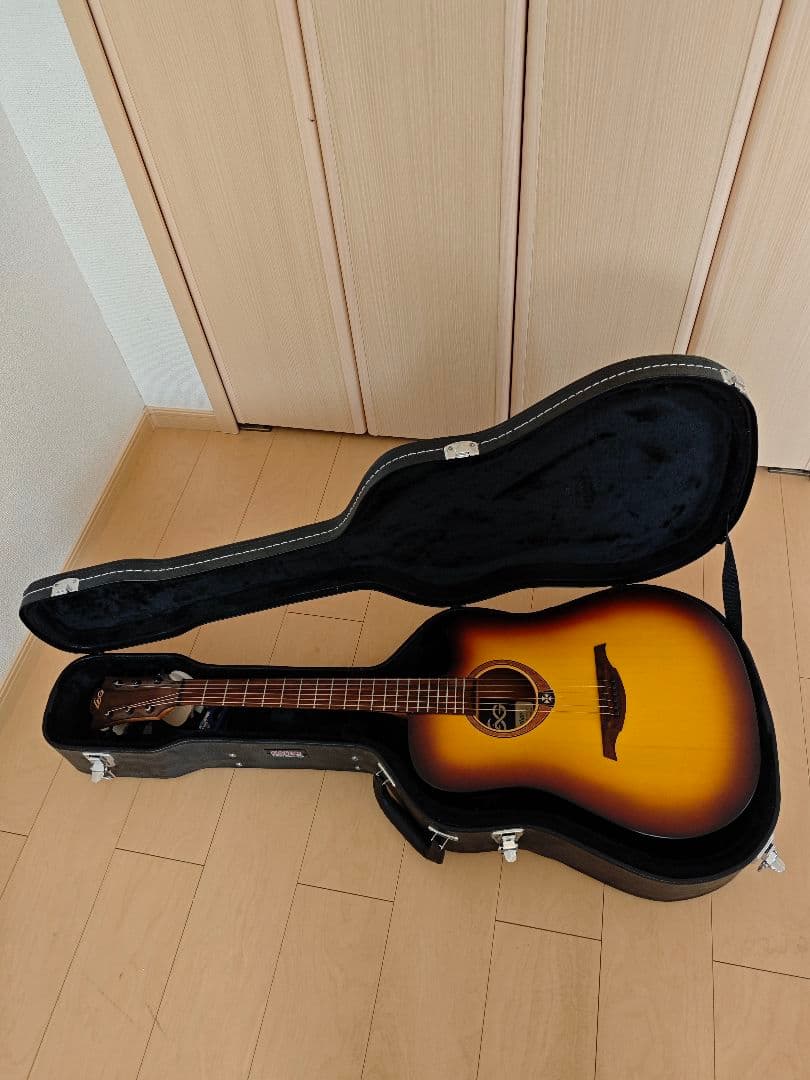 LAGギター T7ODCE-BRB エレアコ ハードケース付属 ※値下げ交渉可 LAG Guitars T70ACE BRB アコースティックギター エレアコ ラグギター