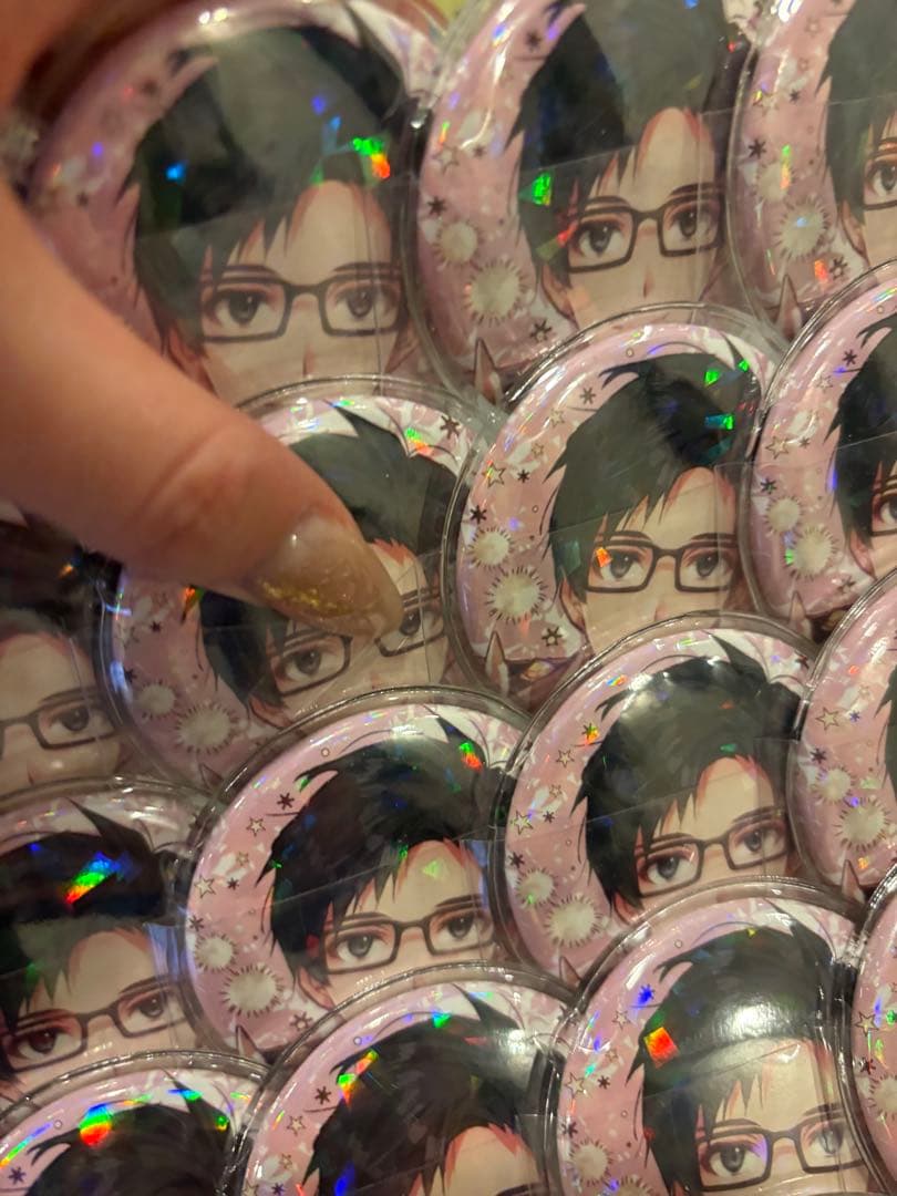 岡崎凛人 痛バ用 缶バッジ 70個 - メルカリ