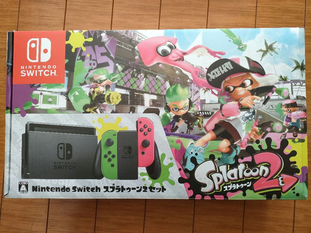Nintendo Switch スプラトゥーン2モデル ※ソフトなし ソフトなし】【送料無料】【中古】Nintendo Switch スプラトゥーン2