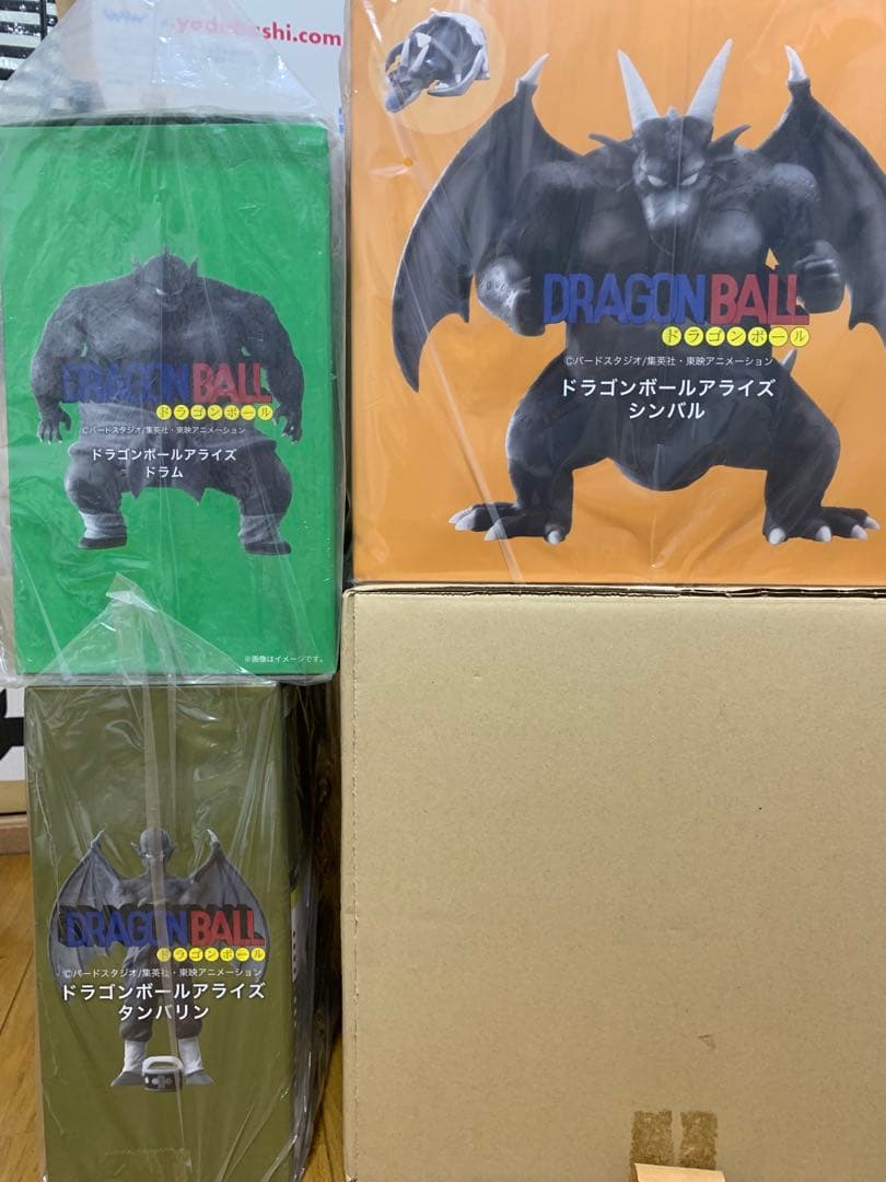 ドラゴンボール アライズ ドラム、シンバル、タンバリン ジーマ限定