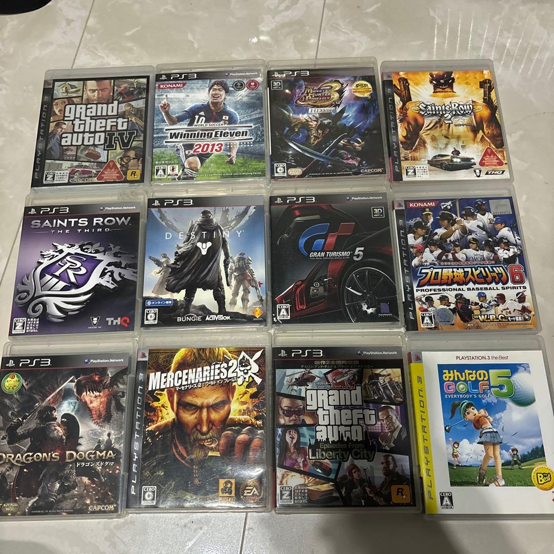 PS3 ゲームソフト セット 12本 まとめ売り - メルカリ