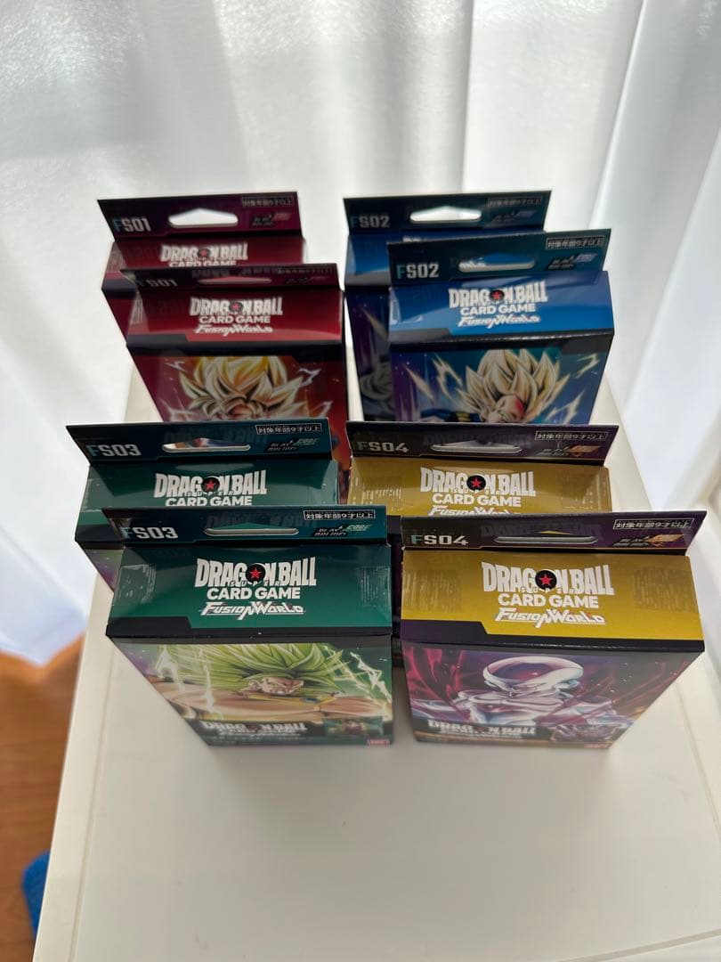 ドラゴンボールスーパーカードゲーム スタートデッキ全種類・各2個セット