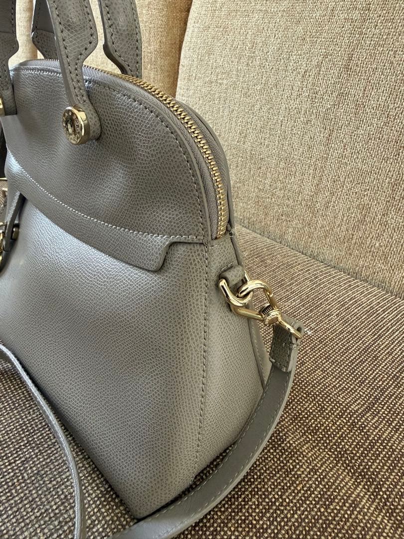 ◇格安◇ FURLA フルラ パイパー 2Way グレージュ - メルカリ