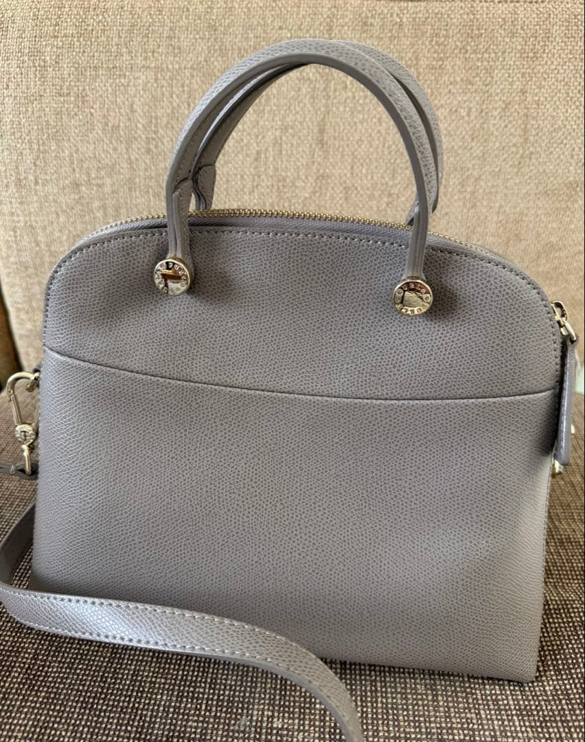 ◇格安◇ FURLA フルラ パイパー 2Way グレージュ - メルカリ