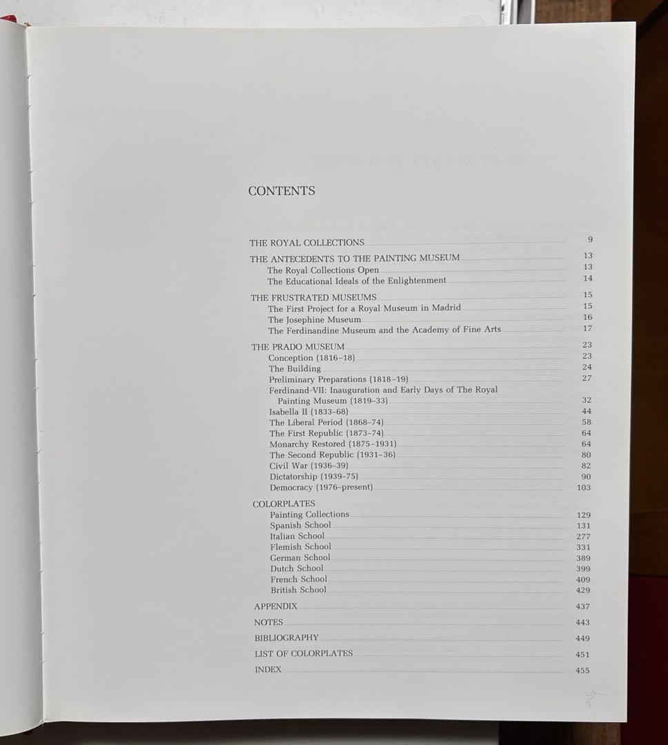 THE PRADO 英文:プラド美術館 大型本