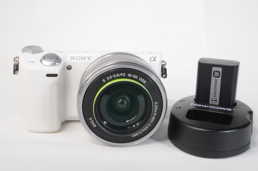SONY NEX-5R ホワイト SELP1650 レンズキット 良品 - メルカリ