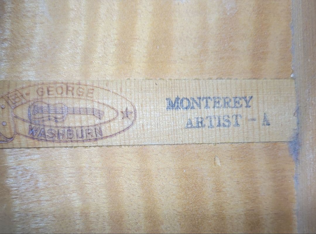 Washburn MONTEREY ARTIST-Aエレアコギター現状品 - メルカリ