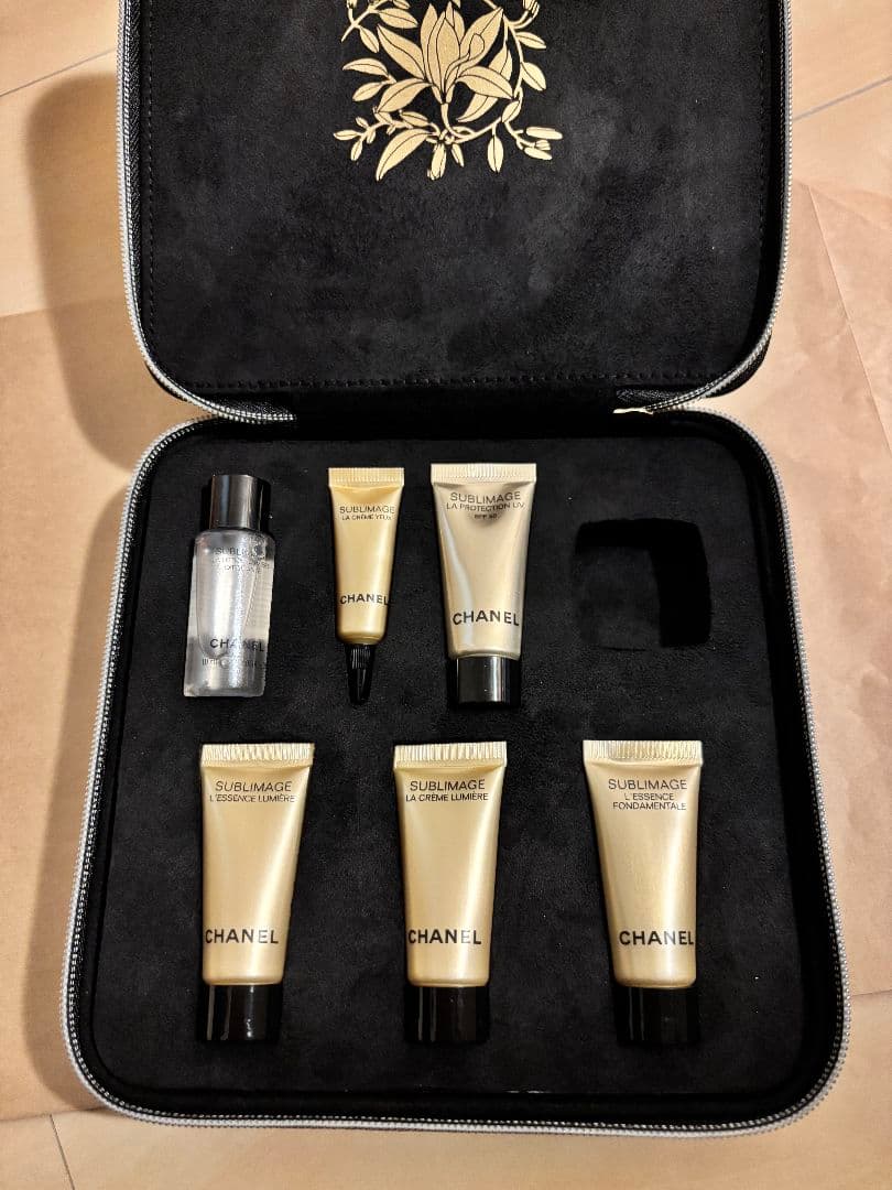 CHANEL SUBLIMAGE トライアルセット 6点　クリーム　美容液 CHANEL SUBLIMAGE トライアルセット 3ml 5ml - メルカリ