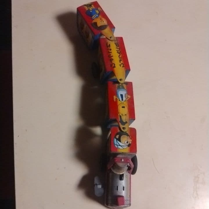 最終値引】ひょっこりひょうたん島。美品。ブリキ列車。当時物 昭和