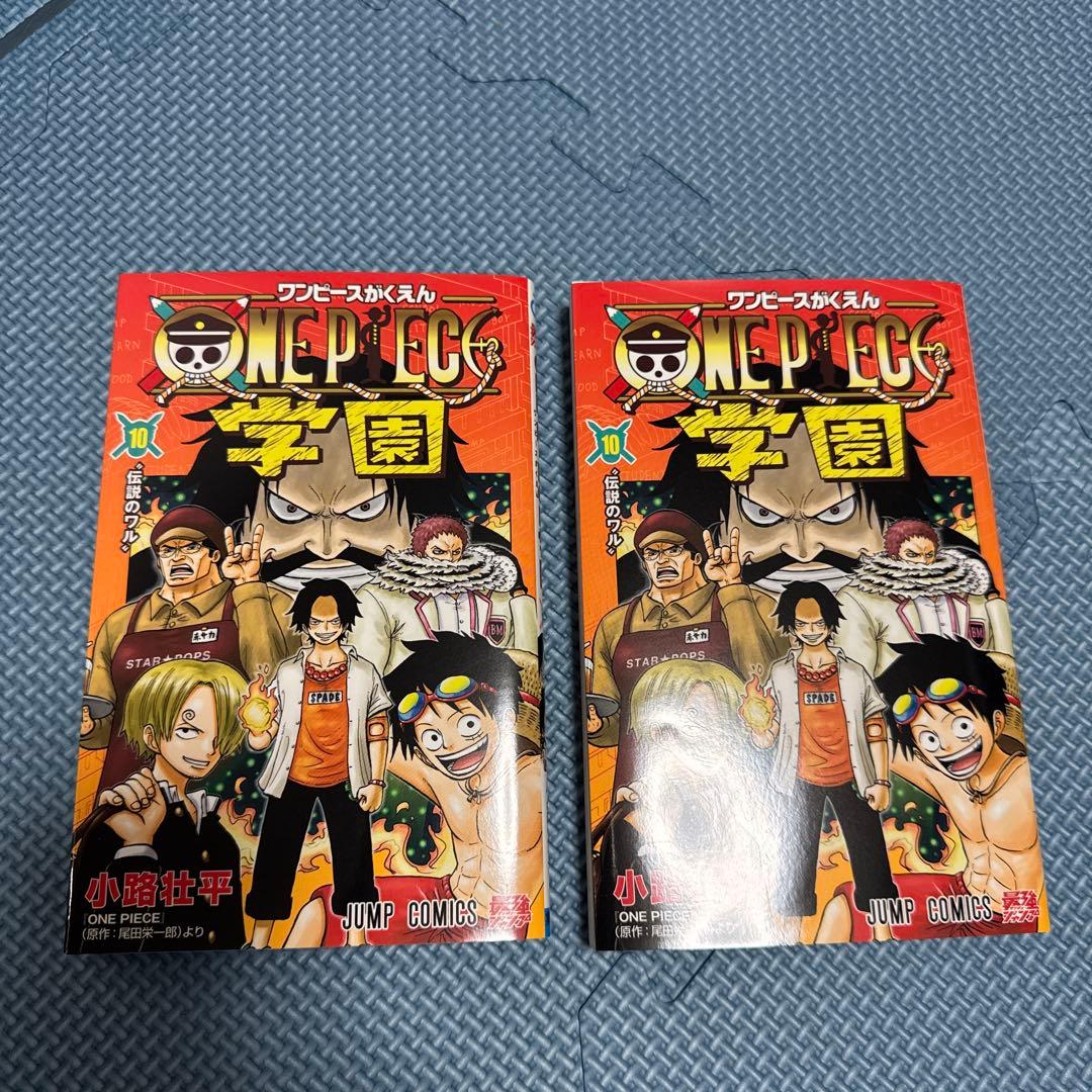 ONE PIECE 学園 10巻 シュリンク付き未開封 2冊 - メルカリ