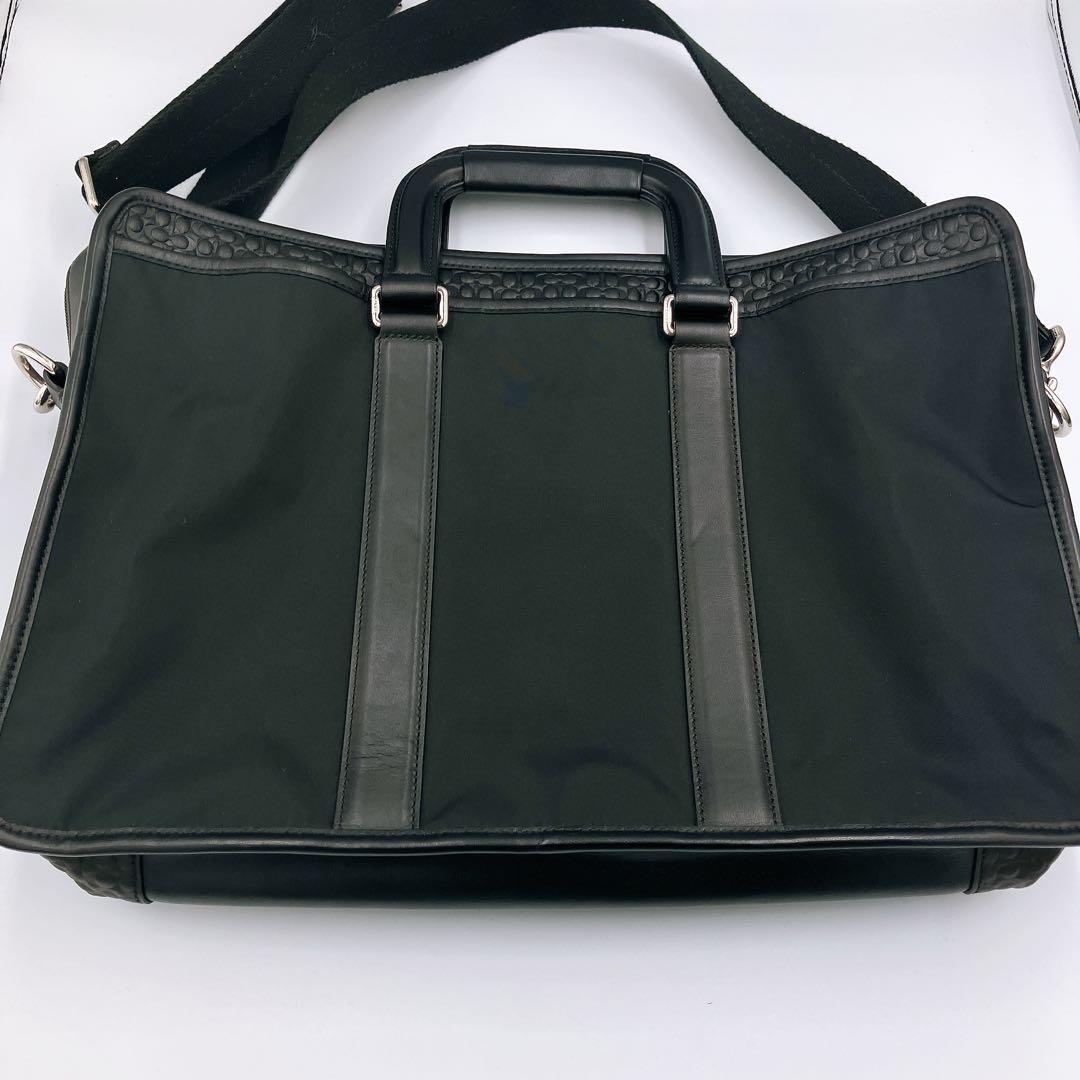 ほぼ新品•タグ付き】コーチ 2way ビジネスバッグ F71118 - メルカリ