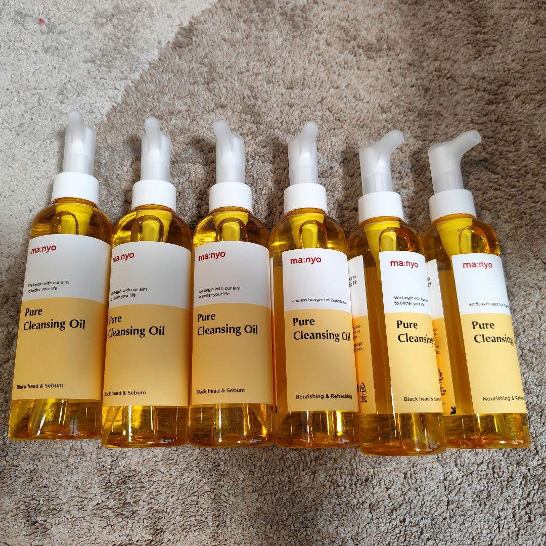 manyo Pure Cleansing Oil 6本セット manyo Pure Cleansing Oil 6本セット - メルカリ