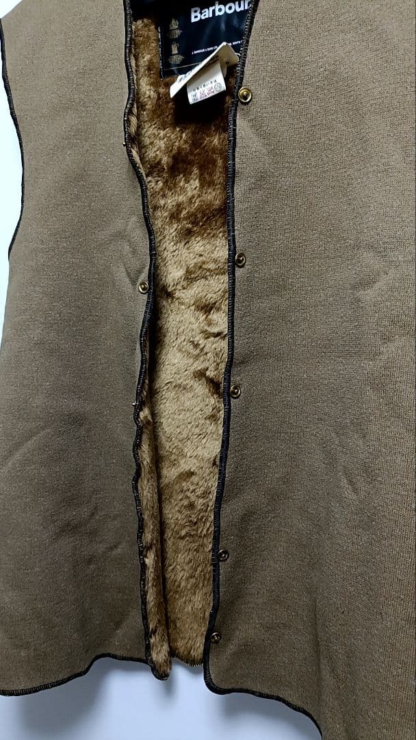 barbour ライナー 38 三井物産 ベスト バブアー - メルカリ