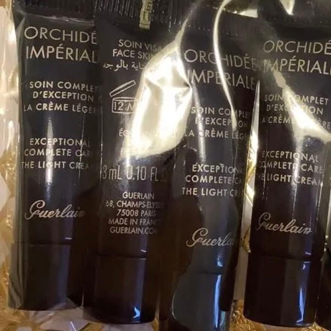 新品。ゲランオーキデアンペリアライトクリーム　3本15ml ゲラン最高峰のスキンケア「オーキデ アンぺリアル」を象徴する「ザ