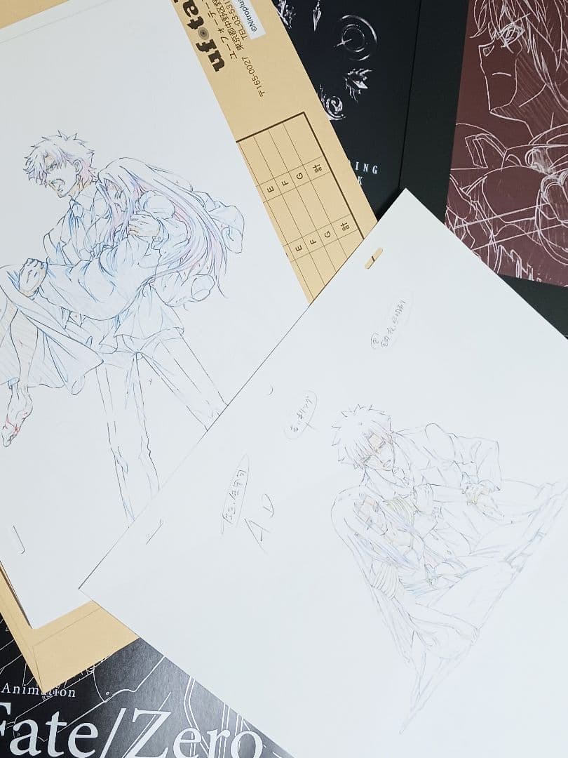 Fate/zero オープニング&エンディング 絵コンテ 複製原画セット - メルカリ