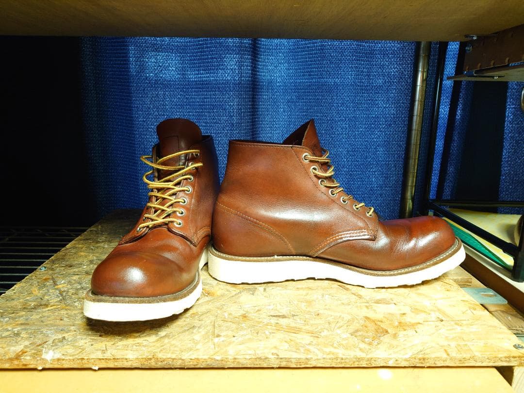 RED WING レッド ウィング 8166 サイド羽刻印 8.5D 08年製