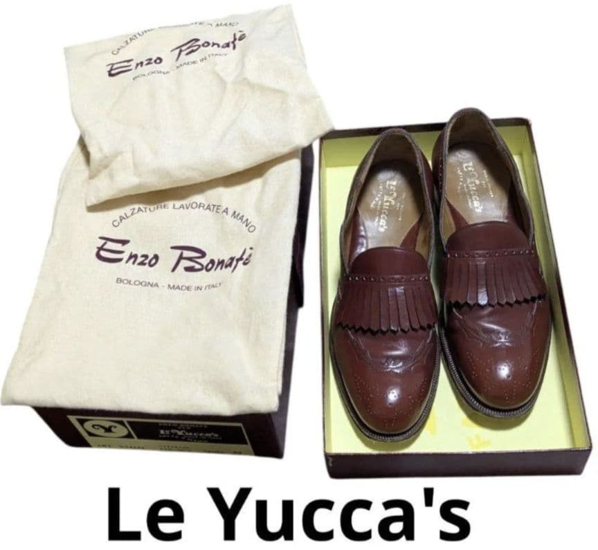 レユッカス エンツォボナフェ タッセルローファー キルト サイズ39