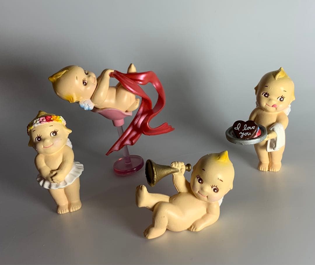ローズオニール キューピー ハッピーコレクション フィギュア 4種