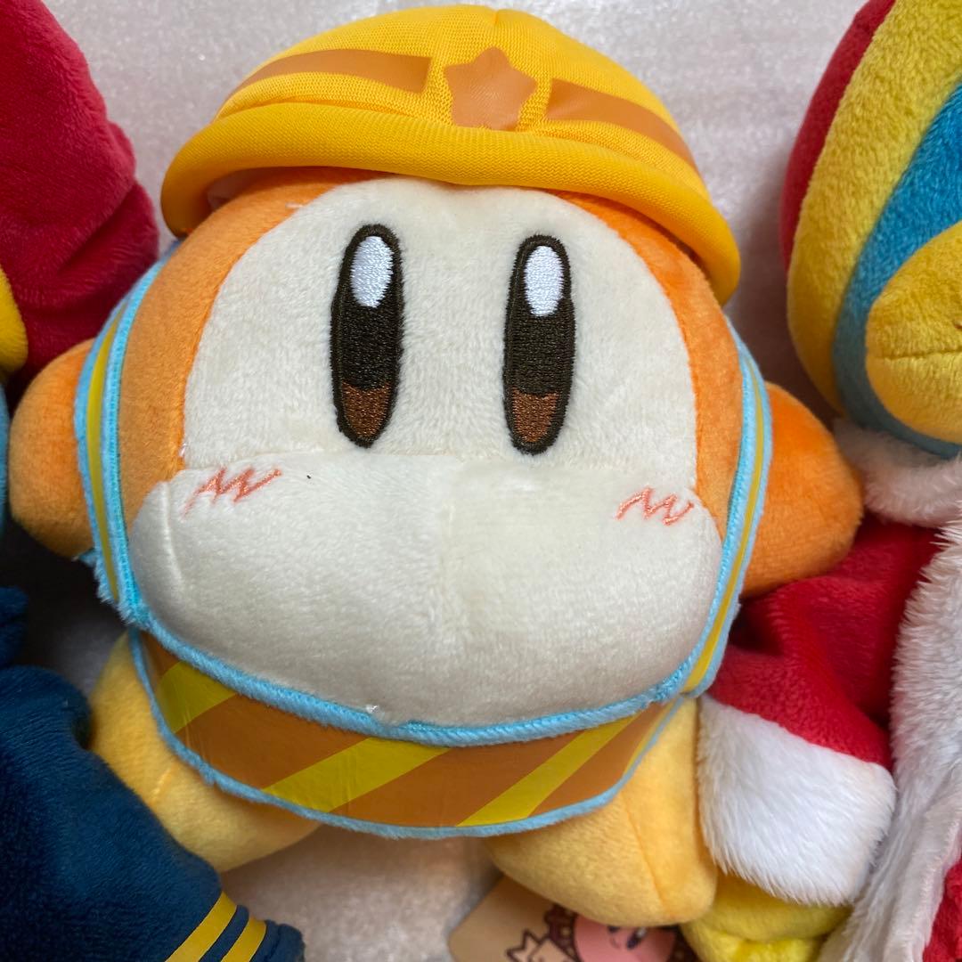 星のカービィ プププトレイン デデデ大王 ワドルディ ぬいぐるみ タグ