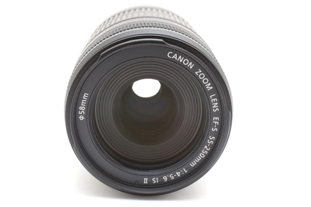 Canon EF-S55-250mm ISⅡ 望遠 手ブレ補正 美品 運動会最適 - メルカリ