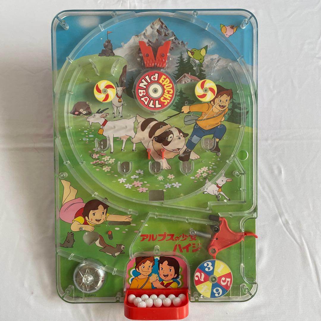 エポック社 1973年 アルプスの少女ハイジ ピンボール パチンコ - メルカリ