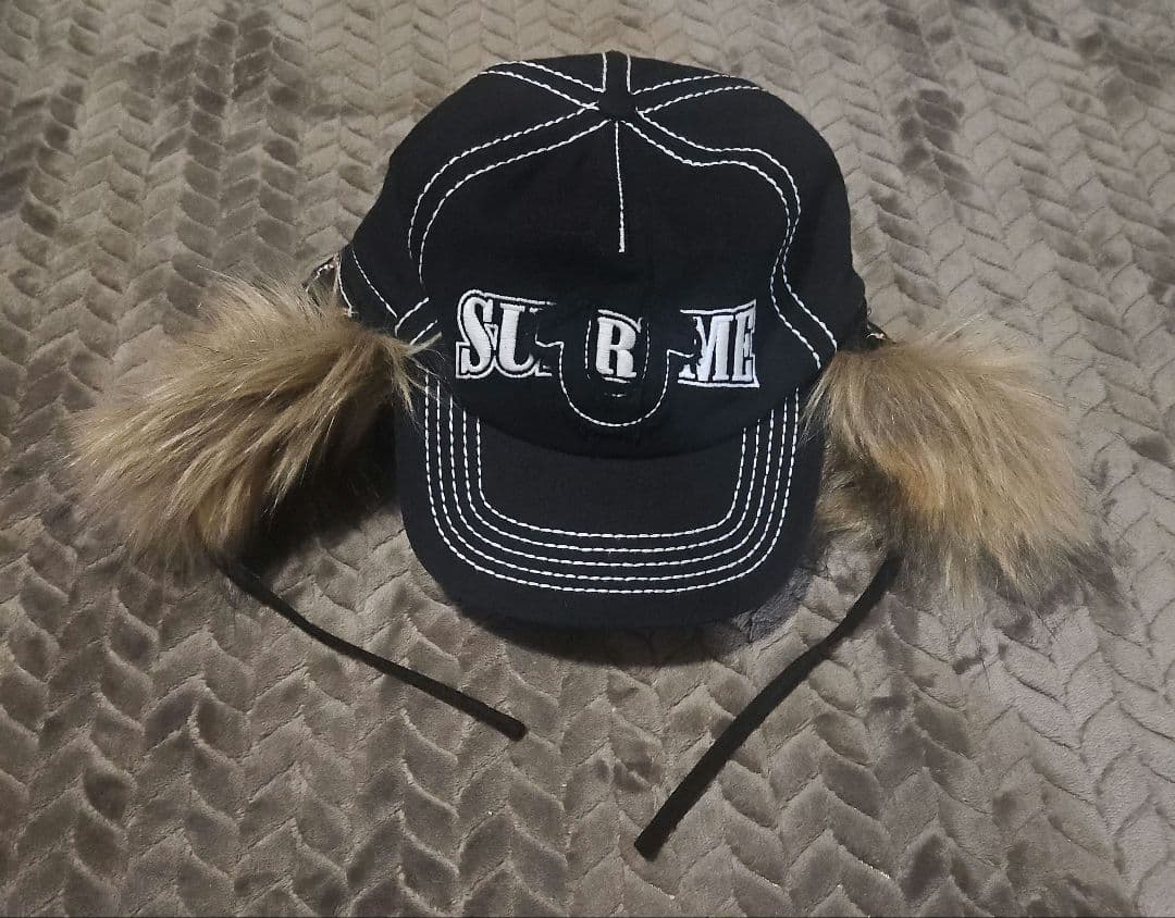 Supreme True Religion Earflap 5-Panel 黒 Buy Supreme x True Religion Earflap 5-Panel - FW25H20 BLACK | GOAT