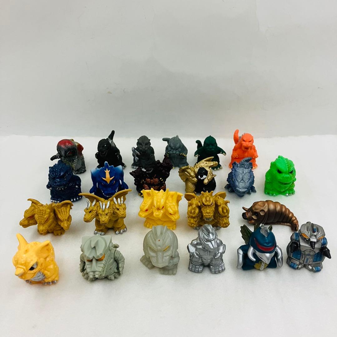 当時物／レア ゴジラ 怪獣 指人形 23個 まとめセット 怪獣 - メルカリ
