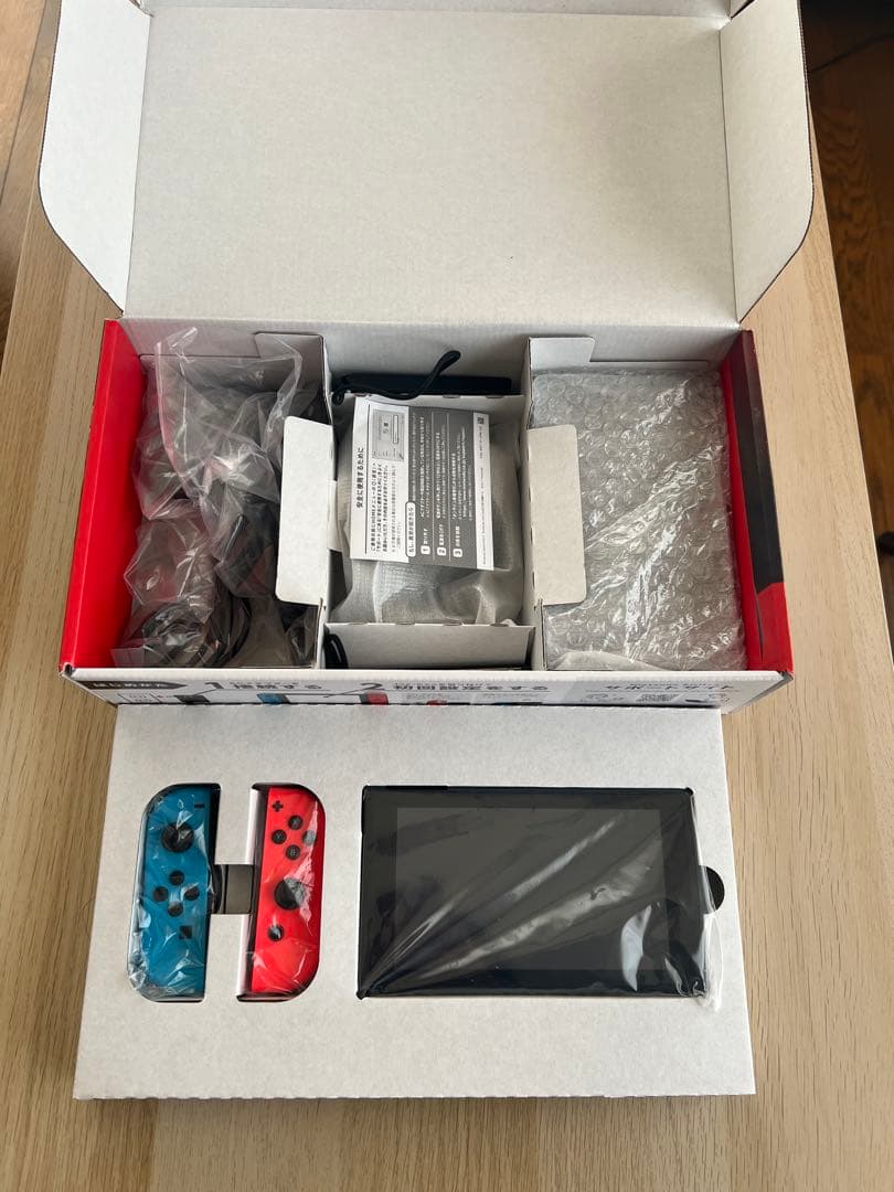 Nintendo Switch ネオンブルー/オレンジ 本体 - メルカリ