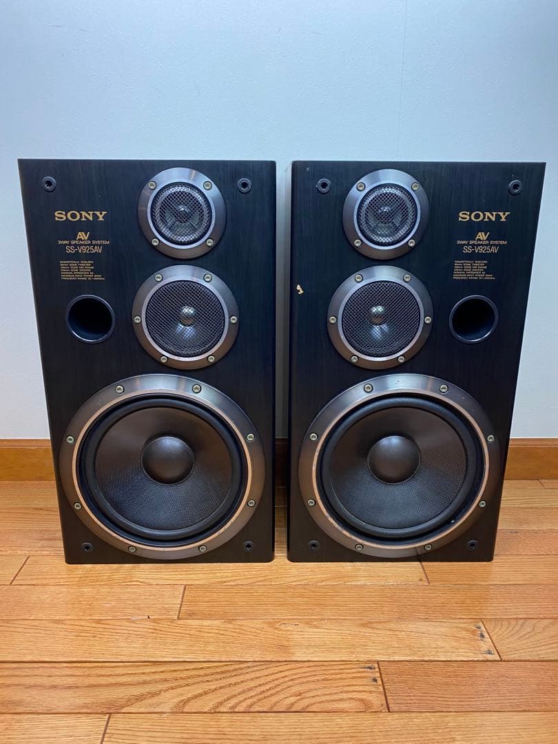 SONY ソニー SS-V925AV 3ウェイスピーカーペア 動作品 SONY SS-V925AV 3WAYスピーカー - メルカリ