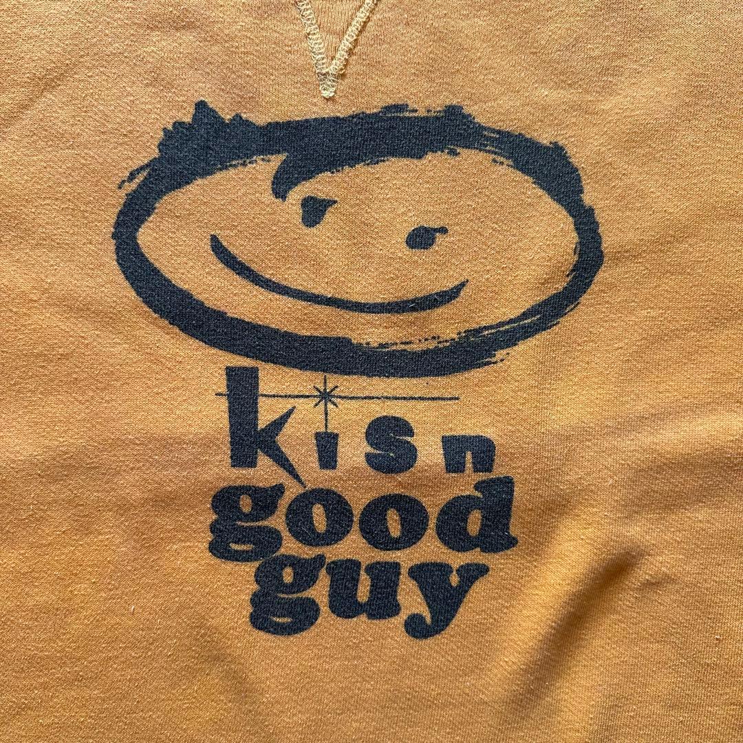 ゆ*き様 60s kisn good guy スウェット 前V マスタード - メルカリ