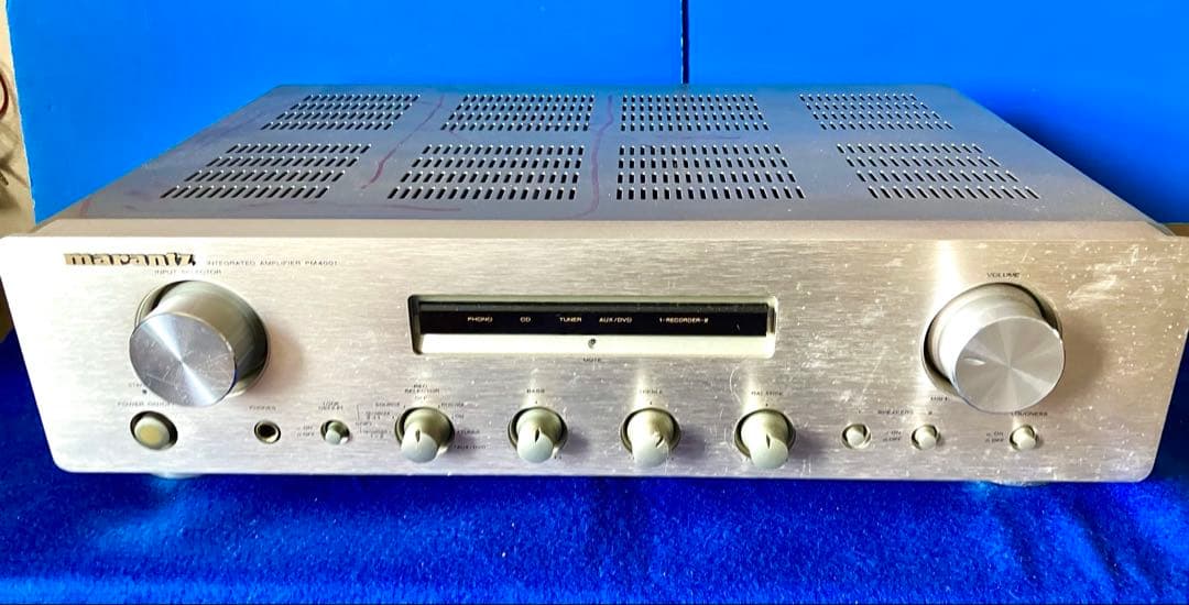 【Marantz】 PM-4001 プリメインアンプ　ゴールド Marantz PM4001 エントリー機でも上質な艶もあるマランツらしい流石の